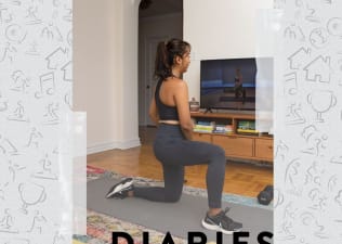 My Week of Workouts in My NYC Apartment with the Peloton App