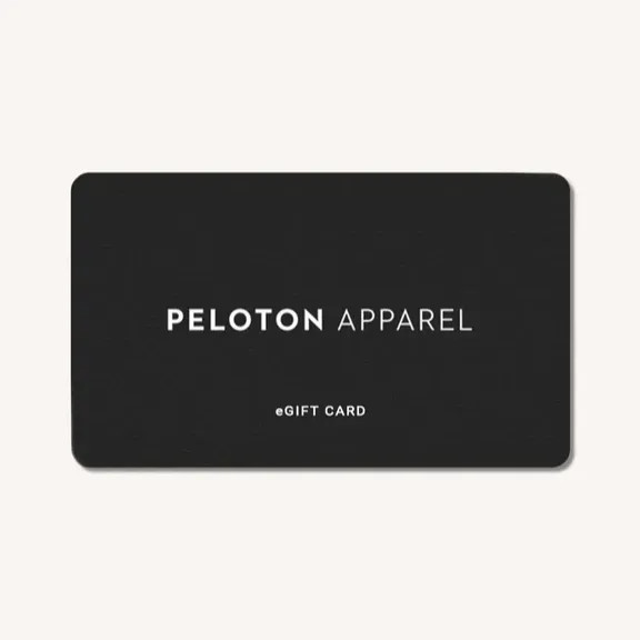 Fitness Gifts - Peloton Apparel eGift Card