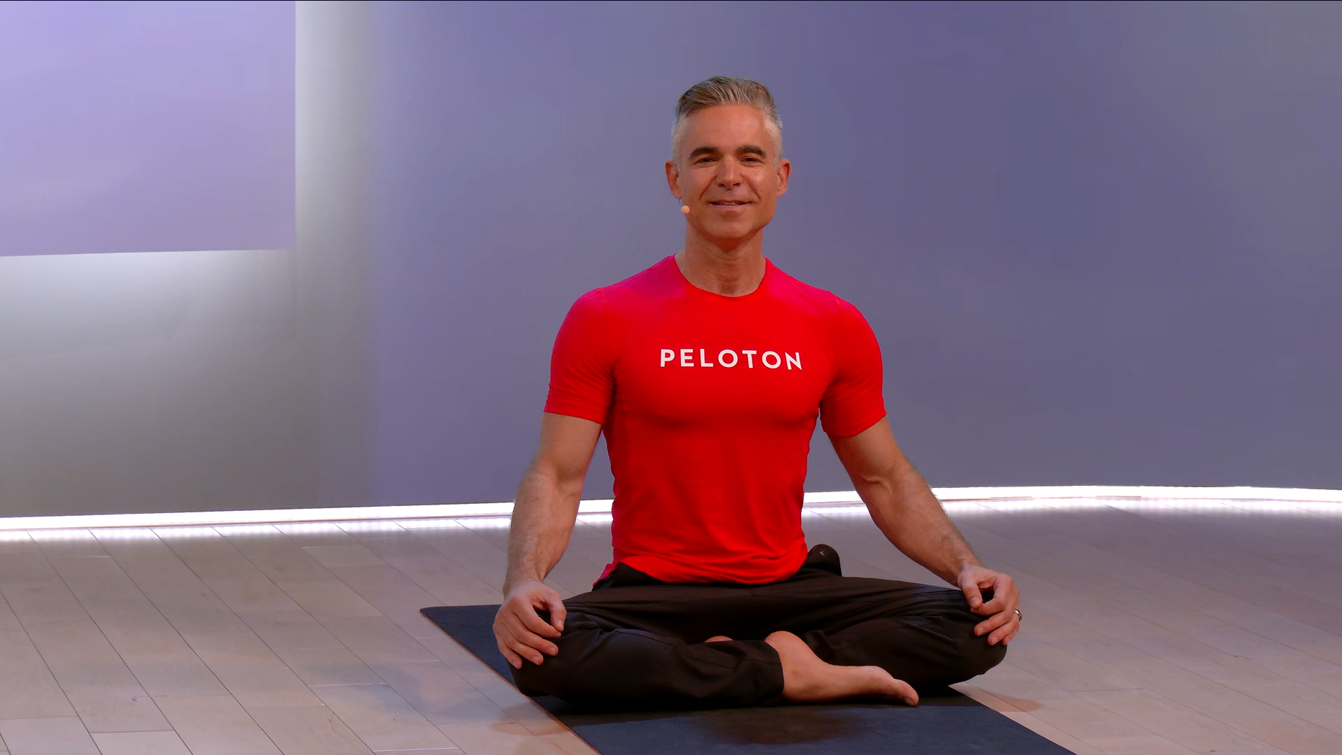 Ross Rayburn leading 10 min Courage Meditation Peloton class